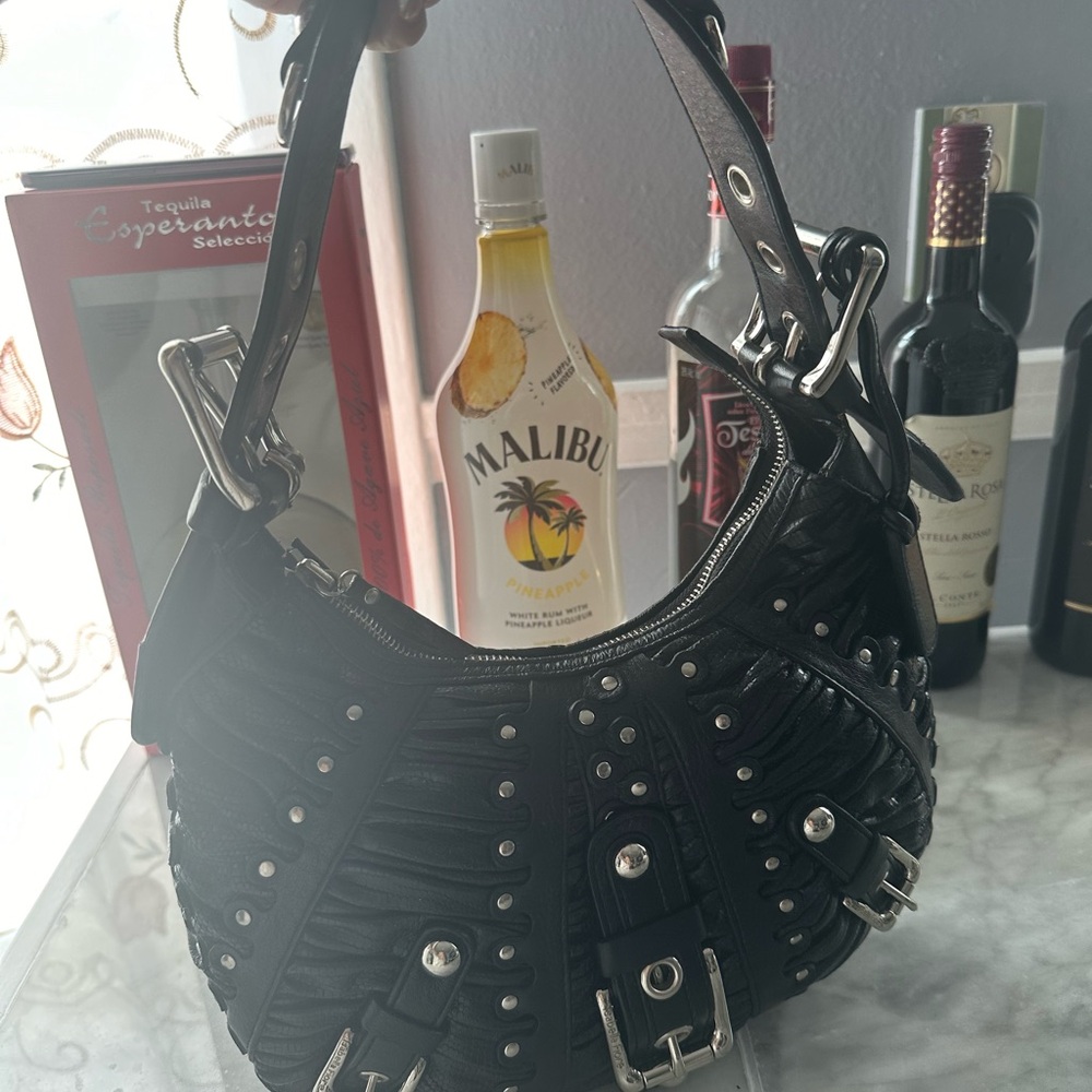 COPY - Isabella fiore Black Studded Women's Bag